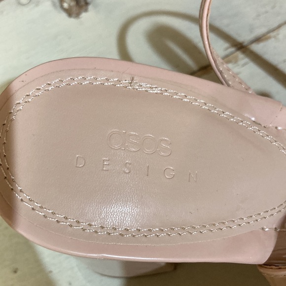 ASOS Hilton Barely There Block Heel Sandals - Picture 9 of 11